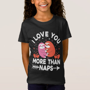 Ik hou meer van je dan van nippels t-shirt