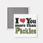 Ik hou meer van je dan van Pickles Magneet (Voorkant / Achterkant)