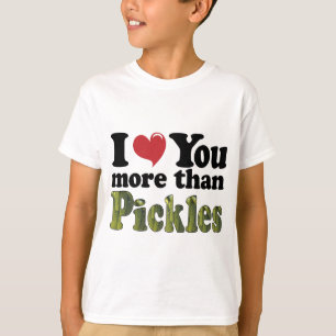 Ik hou meer van je dan van Pickles T-shirt
