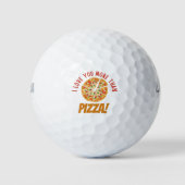 Ik hou meer van je dan van Pizza Golfballen (Voorkant)