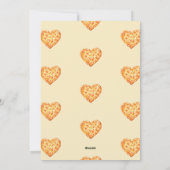 Ik hou meer van je dan van pizza grappige Valentij Feestdagenkaart (Achterkant)