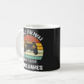 Ik hou meer van je dan van videogames koffiemok (Voorkant links)