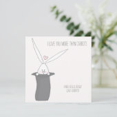 Ik hou meer van je dan van wortelen - Valentijnsda (Staand voorkant)