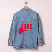 Ik hou meer van je. denim jacket (Hangar)