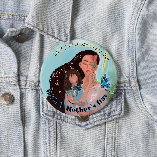 Ik hou meer van je elke dag Button (In situ)