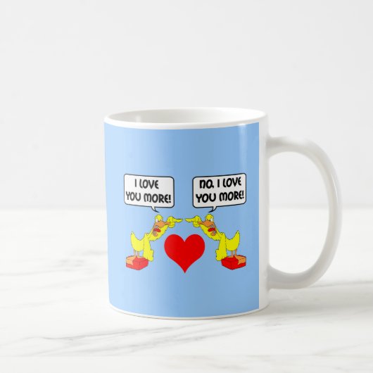 Ik hou meer van je koffiemok (Rechts)