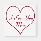 Ik hou meer van je magneet (Voorkant)