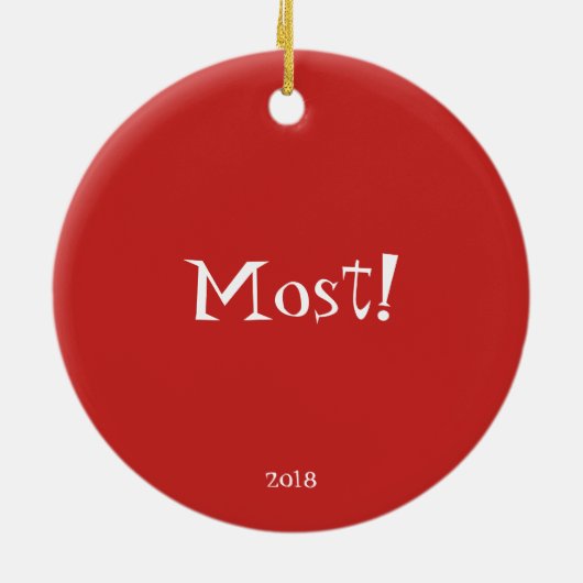 "Ik hou meer van je!" Ornament (Achterkant)