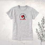 Ik hou meer van je! Penguin en Red Heart T-shirt