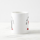 Ik hou meer van je! Penguin Red Heart Valentijn Koffiemok (Center)