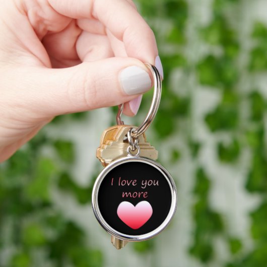 Ik hou meer van je sleutelhanger (Hand)