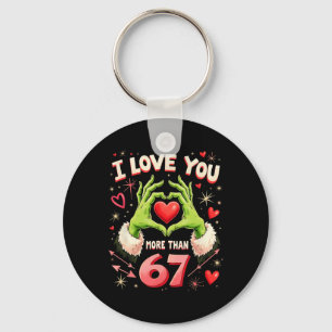 Ik hou meer van jou dan 67 grappige Valentijnsmeme Sleutelhanger