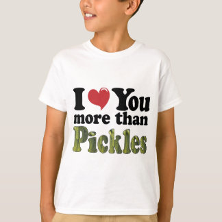 Ik Hou Meer van Jou dan van Augurken T-shirt