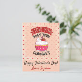 Ik hou meer van jou dan van Cupcakes Briefkaart (Staand voorkant)