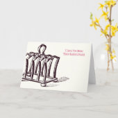 Ik hou meer van jou dan van gesneden brood! kaart (Gele Bloem)