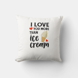 Ik hou meer van jou dan van ijs zoete liefdescitaa kussen