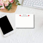 Ik hou meer van jou dan van koffie,Lekker persoonl Post-it® Notes