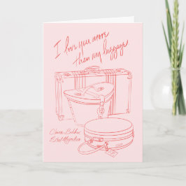 "Ik hou meer van jou dan van mijn bagage" Kaart