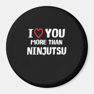 Ik hou meer van jou dan van Ninjutsu, grappig vrou Magneet