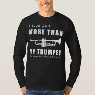 Ik hou meer van jou dan van Trump T-shirt