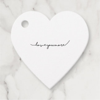 Ik Hou Meer Van Jou Zachte Romantische Esthetiek Bedankjes Labels
