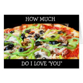 IK HOU MEER VAN "JULLIE" DAN PIZA! (Voorkant Horizontaal)