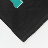 Ik hou meer van Kayaking dan van Mensen Fleece Deken (Hoek)