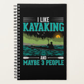 Ik hou meer van Kayaking dan van Mensen Planner (Voorkant)