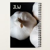 Ik hou meer van knoflook dan mensen fotografisch r notitieboek (Achterkant)