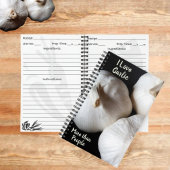 Ik hou meer van knoflook dan mensen fotografisch r notitieboek