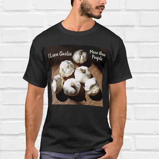 Ik hou meer van knoflook dan van mensen die culina t-shirt