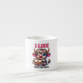 Ik Hou Meer Van Koffie Dan Van Mensen Espresso Kop (Voorkant)