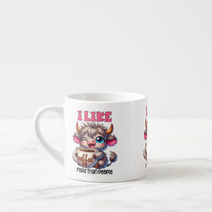 Ik Hou Meer Van Koffie Dan Van Mensen Espresso Kop