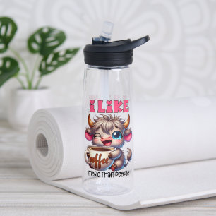 Ik Hou Meer van Koffie dan van Mensen Waterfles