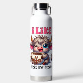 Ik Hou Meer Van Koffie Dan Van Mensen Waterfles (Voorkant)