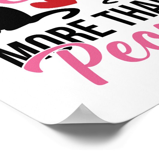 Ik hou meer van mijn katten dan mensen kitten Post Poster (Hoek)