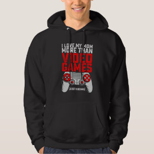 Ik hou meer van mijn moeder dan alleen maar van vi hoodie