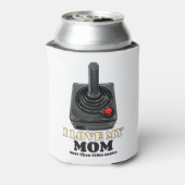 Ik hou meer van mijn moeder dan van videogames blikjeskoeler (Blikje Achterkant)