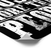 Ik hou meer van muziek dan van typografie poster (Hoek)