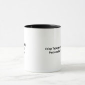 Ik Hou Meer van Schone Typografie Mok (Midden)