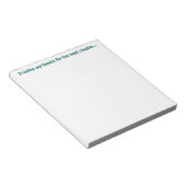 Ik hou mijn adem voor het volgende hoofdstuk... notitieblok (Schuin)