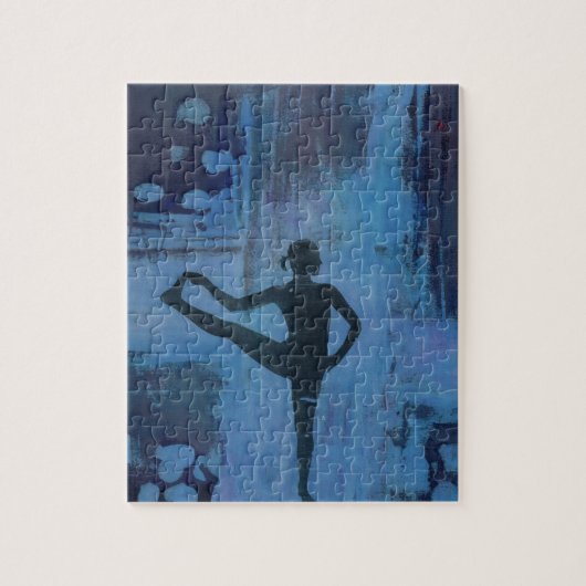 Ik hou mijn saldo Yoga Girl Legpuzzel (Verticaal)