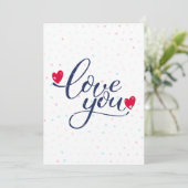 Ik hou net zoveel van jou als van Valentijnsdag Feestdagenkaart (Staand voorkant)