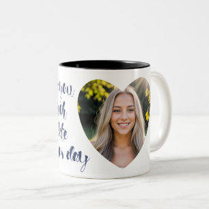 Ik hou net zoveel van jou als van Valentijnsdag Tweekleurige Koffiemok