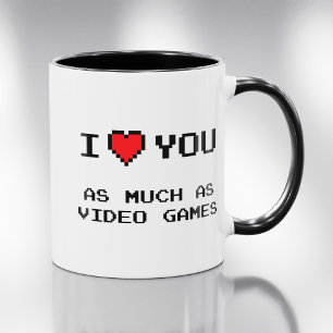 Ik hou net zoveel van jou als van videogames Gra Mok
