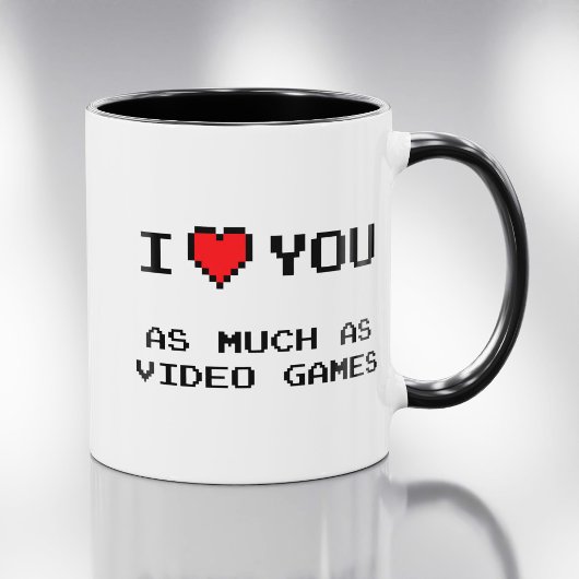 Ik hou net zoveel van jou als van videogames | Gra Mok
