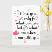 ik hou niet alleen van je om wie je bent maar om w kaart (Gele Bloem)