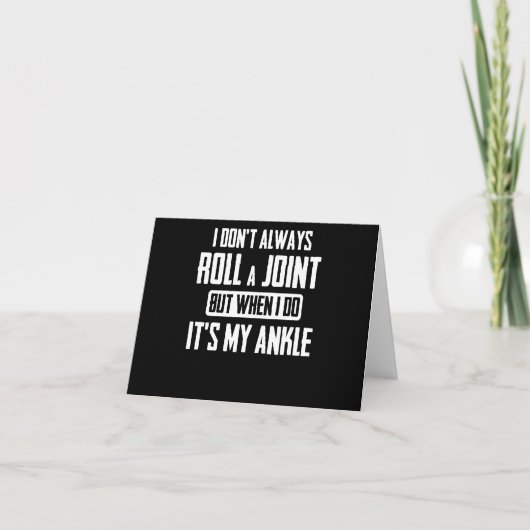 Ik hou niet altijd een gewricht, maar als ik het d kaart (Voorkant)