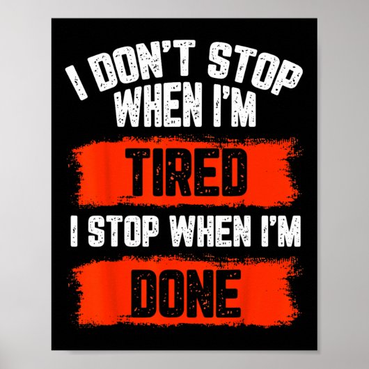 Ik hou niet op als ik getild ben poster (Voorkant)
