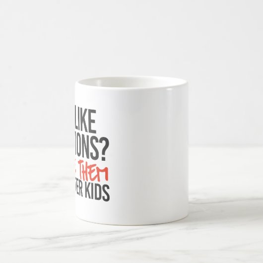 Ik hou niet van abortussen, negeer ze als pleegoud koffiemok (Center)